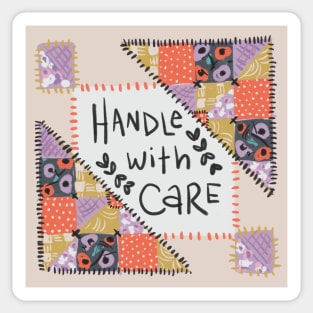 Handle with Care Sticker